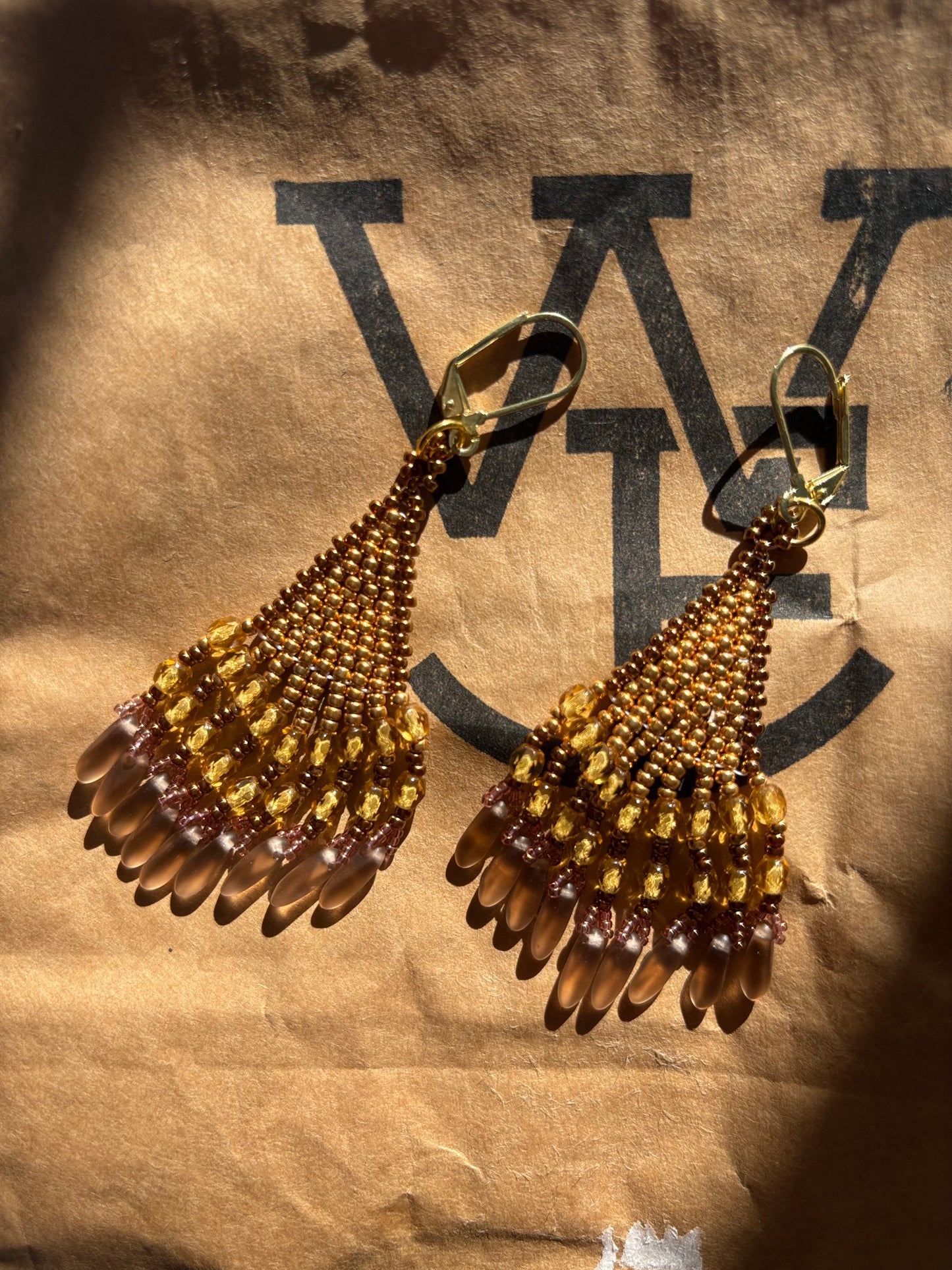 Boucles d'oreilles à franges