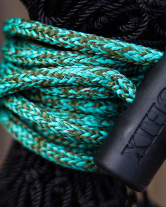 Hay Chix® Half Bale Net -Turquoise Chevron