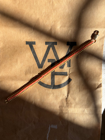 Bracelet de perles à bandes