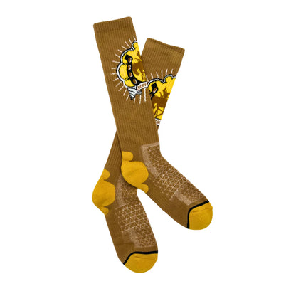 Bas de performance Lucky Bucking Cowgirl Tan