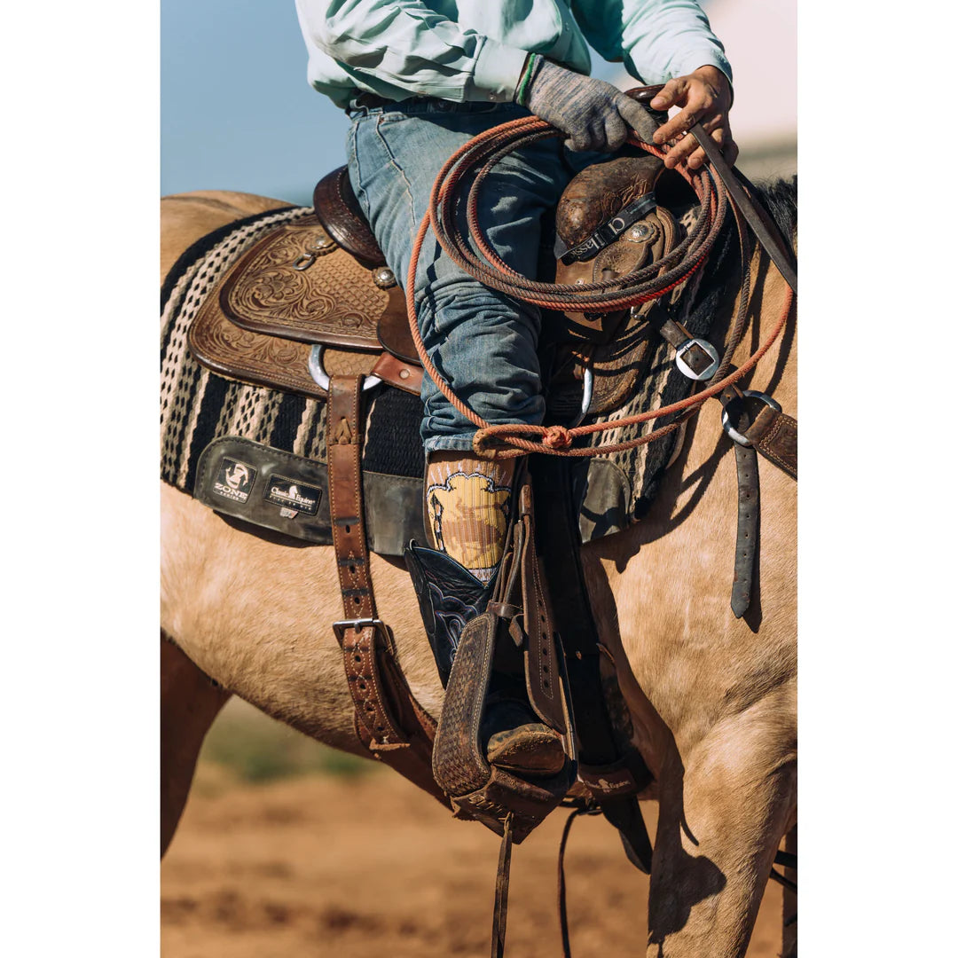 Bas de performance Lucky Bucking Cowgirl Tan