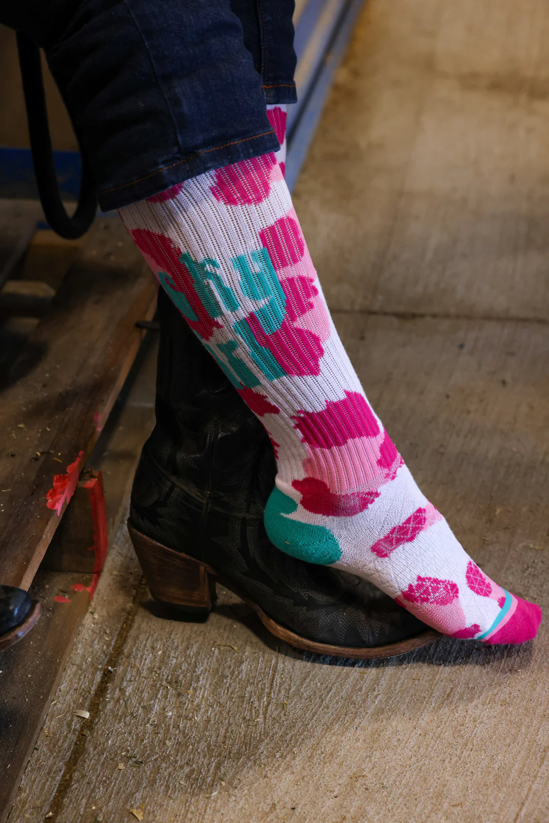 GYPSY LUCKY COWGIRL PERFORMANCE BOOT SOCKS