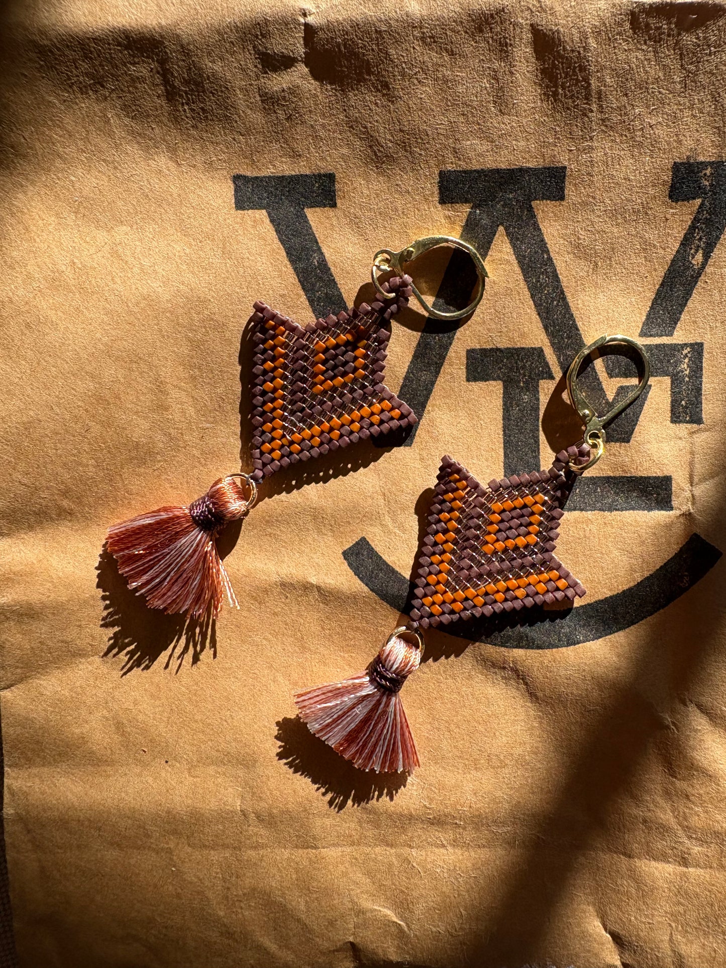 Boucles d'oreilles à pompons