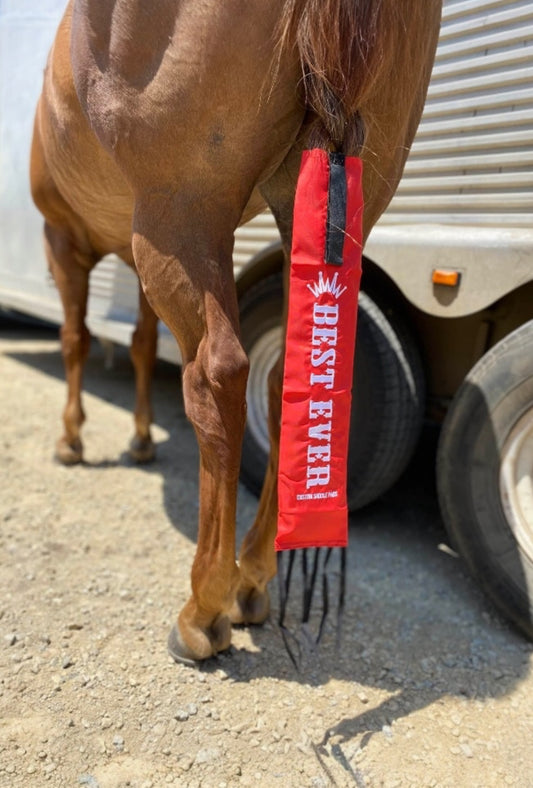 Best Ever Velcro Tailbags - Red
